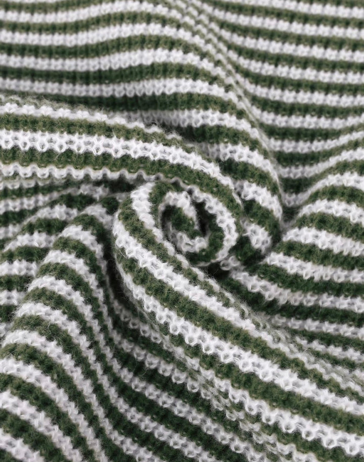 Luna | Gestreifter Dropshoulder-Pullover für Damen