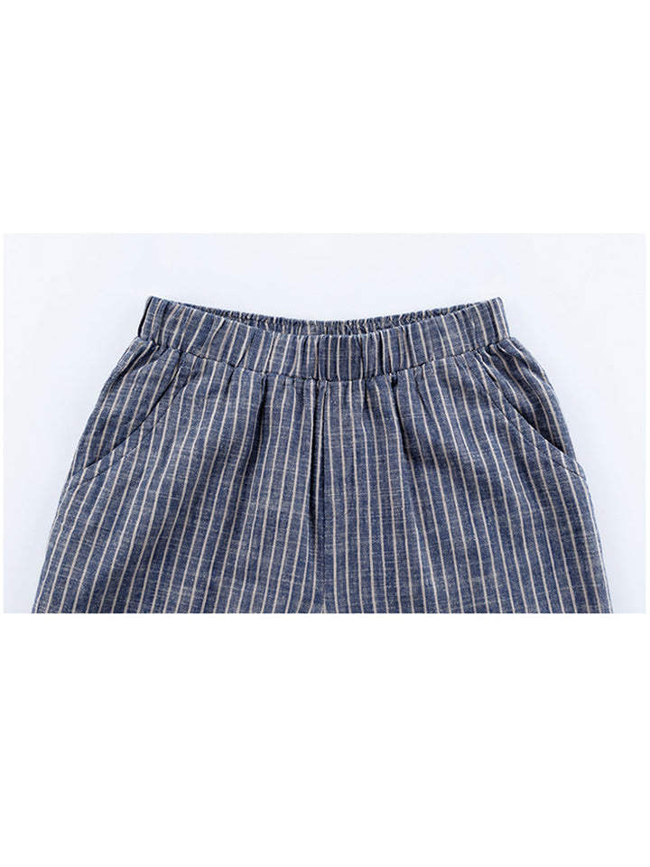 Meliora | Damenhose mit eleganten Streifenmustern