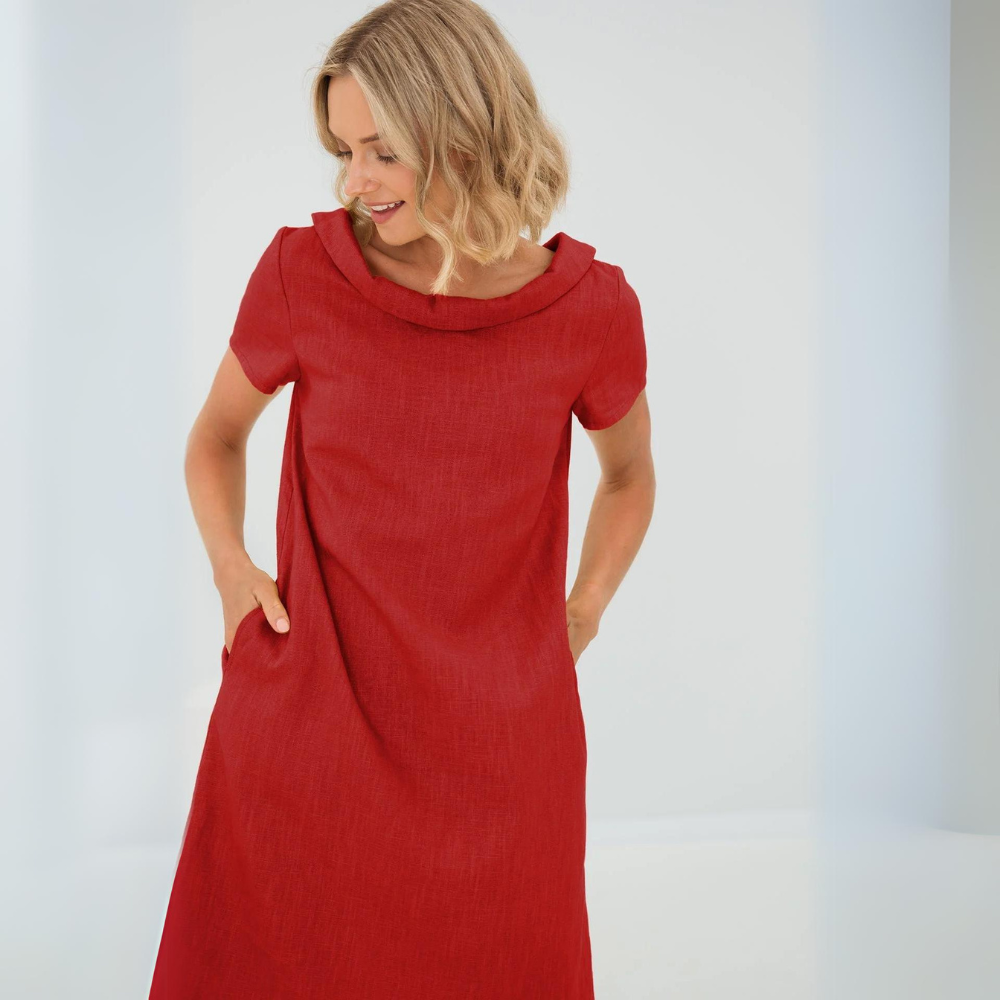 Riley | Leichtes Leinen-Sommerkleid für Damen