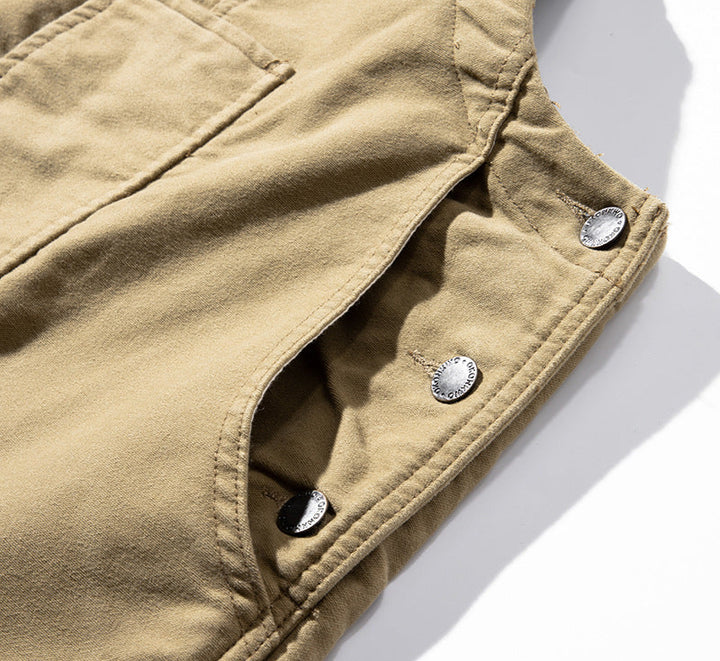 Elsa | Unisex-Overall aus Moleskin mit Kordelzug