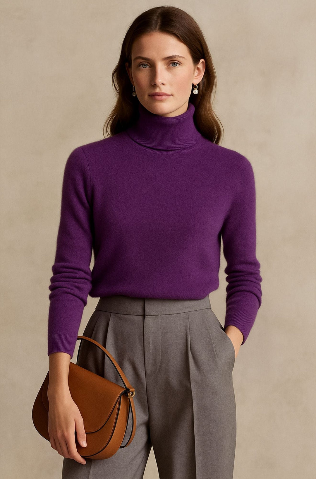 Ella | Damen Kaschmirpullover modern & komfortabel
