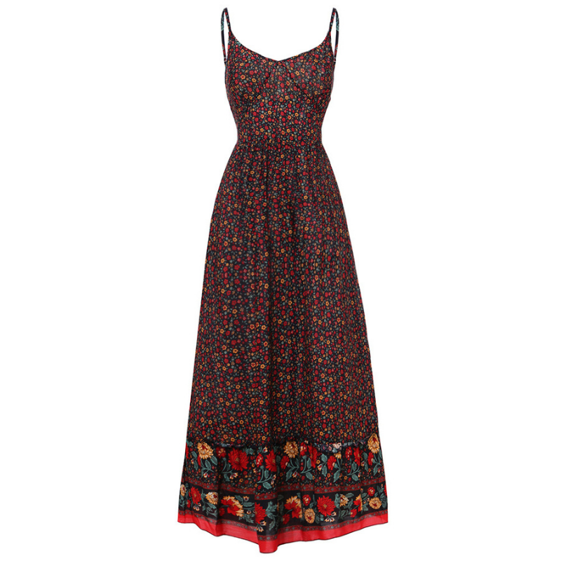 Böhmisches Kleid mit Trägern | AMY für unbeschwerte Sommertage