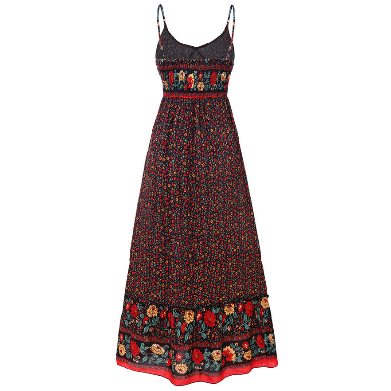Böhmisches Kleid mit Trägern | AMY für unbeschwerte Sommertage