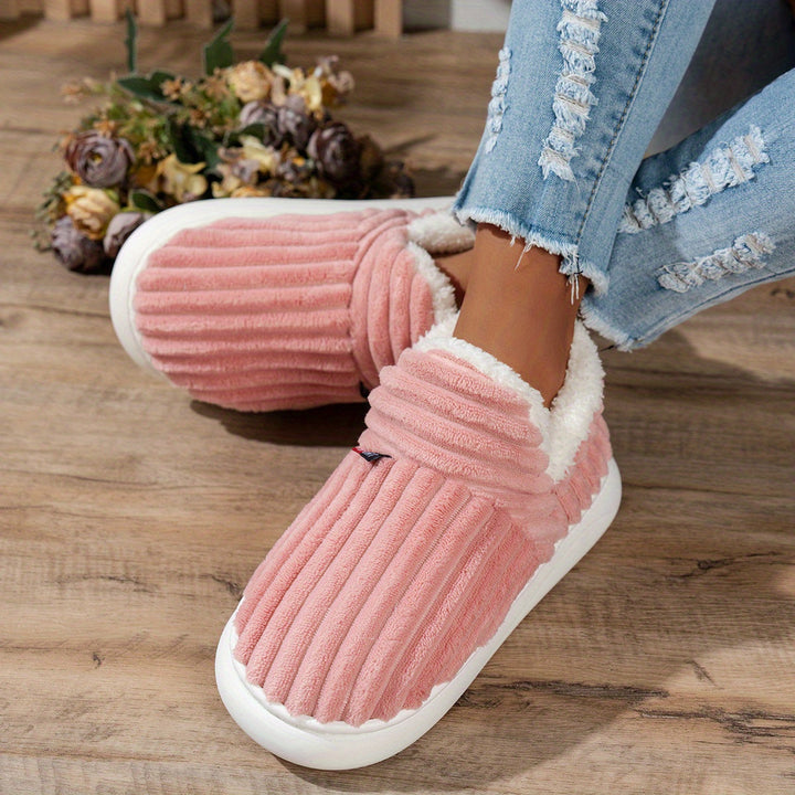 Lina | Gemütliche Plüsch-Pantoffeln für Damen