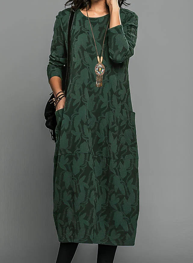 Dina | Elegantes Winterkleid mit wohligem Tragekomfort