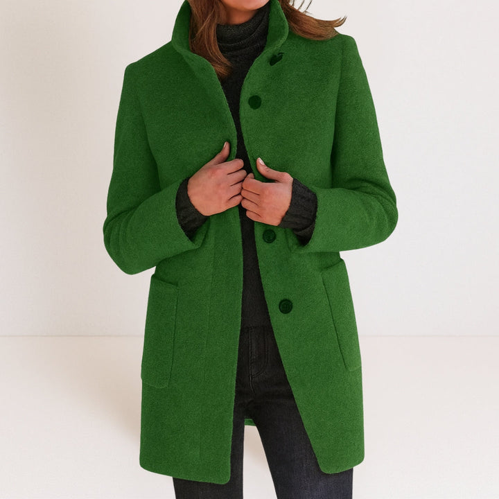 Victoria | Damenjacke mit hohem Kragen luxuriös