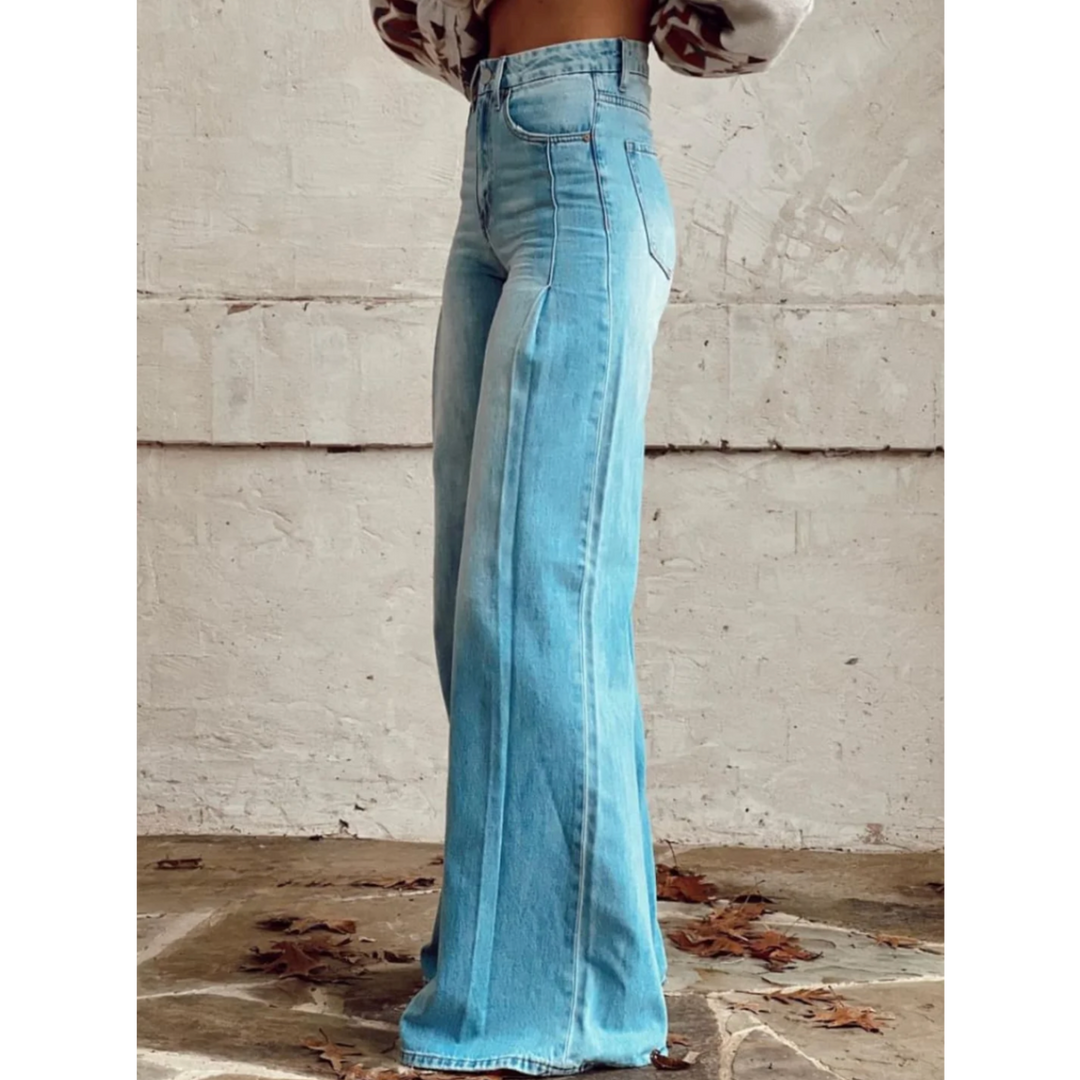 JULIA | Retro Hose mit weitem Bein & Vintage-Charme