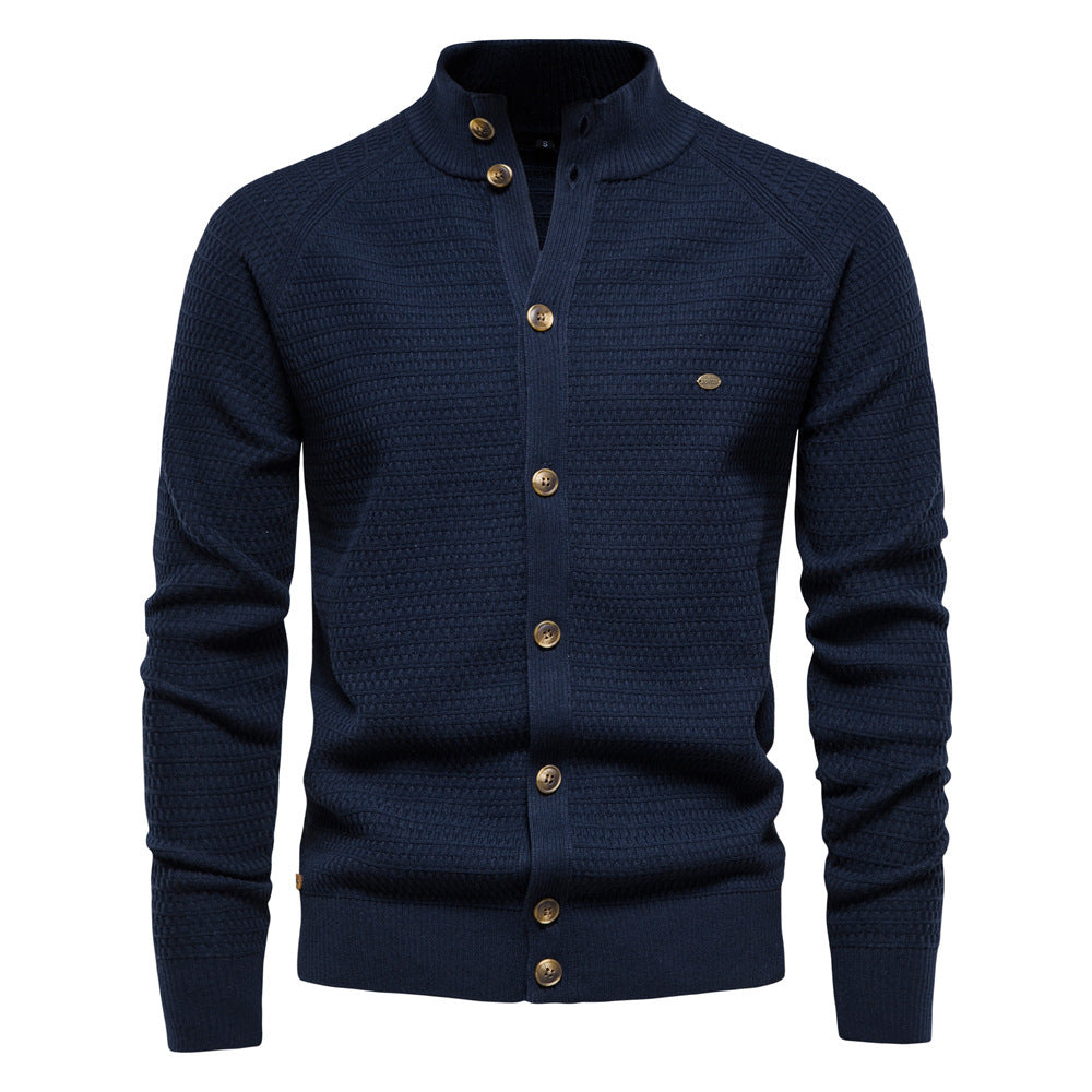 Eldur | Strickjacke mit Knöpfen für Männer