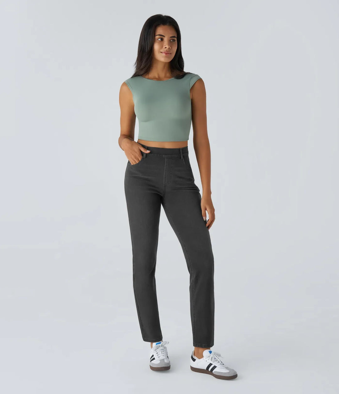 Sophie | Bequeme Hose Damen mit hohem Bund
