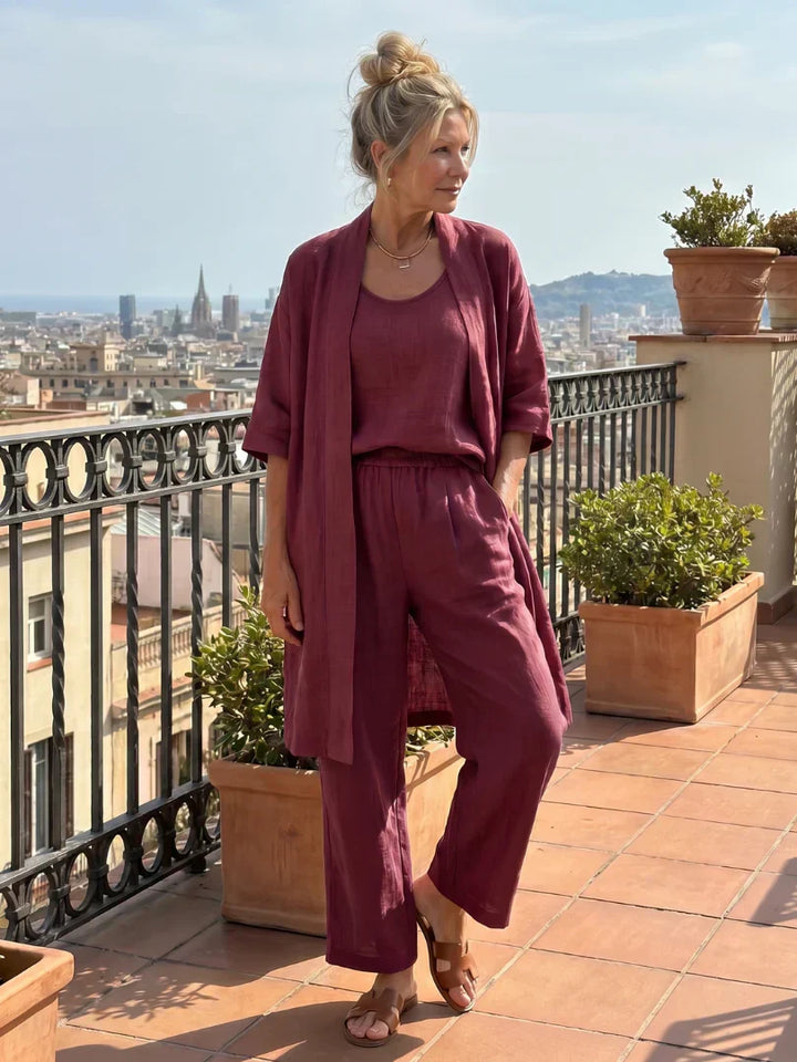 Mila | Elegantes Damen Set Leicht Stil