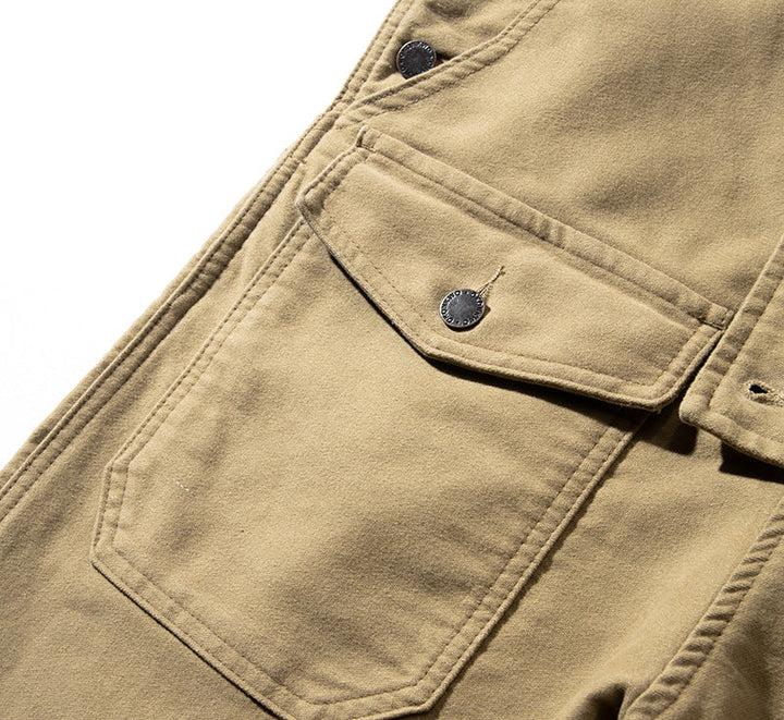 Elsa | Unisex-Overall aus Moleskin mit Kordelzug