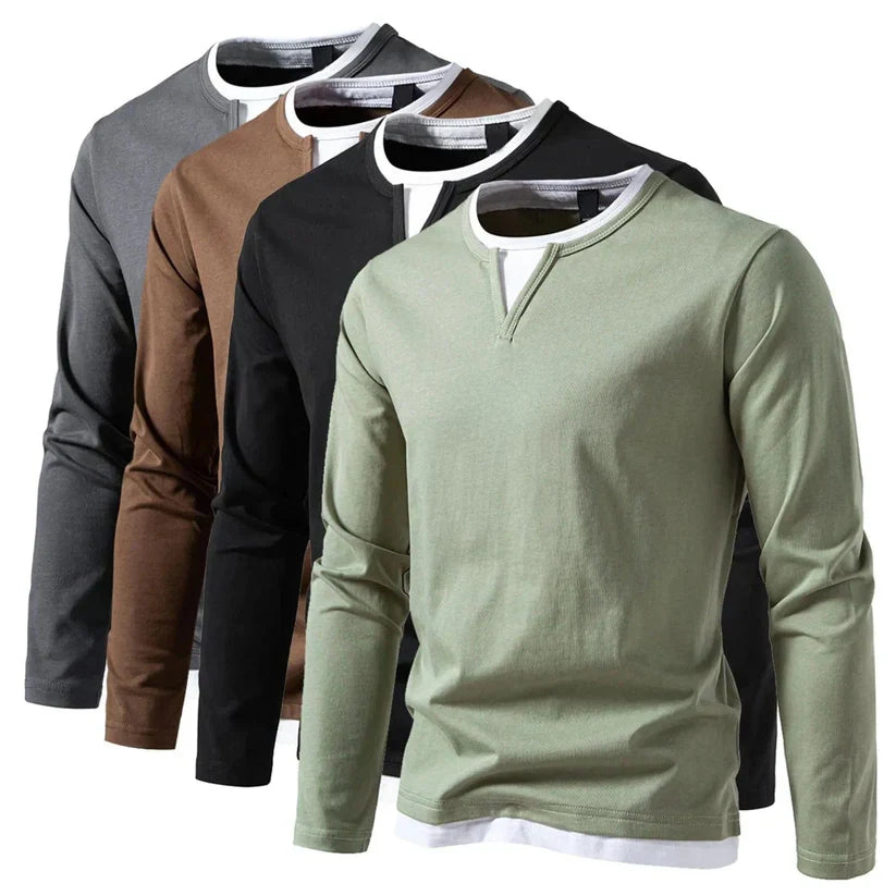 Ryan | Moderner Pullover mit V-Ausschnitt und Stil