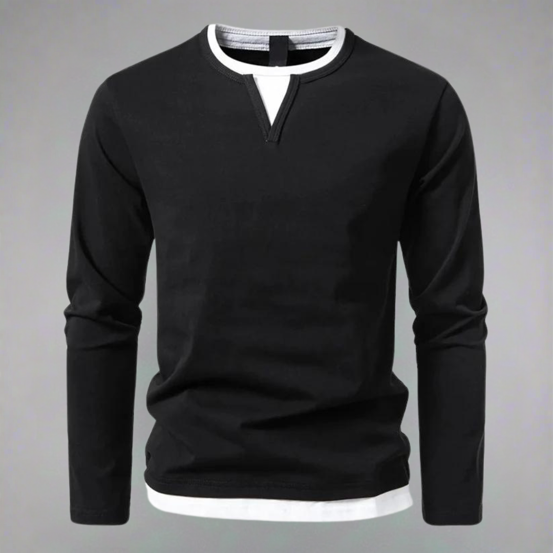 Ryan | Moderner Pullover mit V-Ausschnitt und Stil