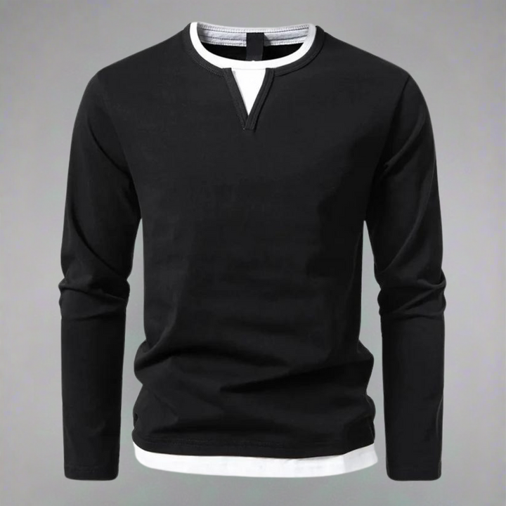 Ryan | Moderner Pullover mit V-Ausschnitt und Stil