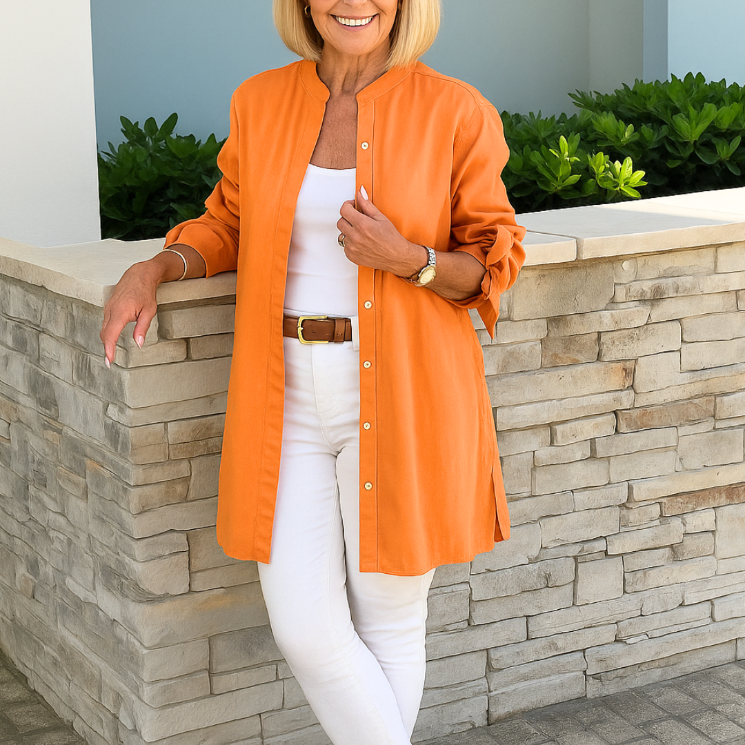 Margaret | Elegante Bluse mit Schleifenärmeln