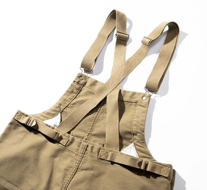 Elsa | Unisex-Overall aus Moleskin mit Kordelzug