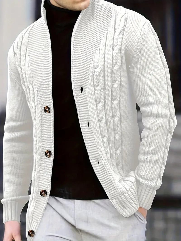 Teun | Pullover aus weichem Rippenstrickgewebe