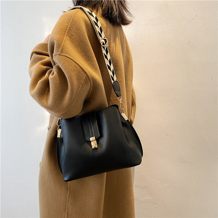 Carlotta Retro Eimertasche für Vintage-Looks mit modernem Flair