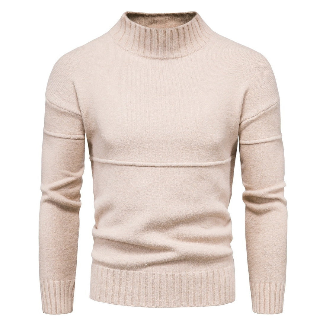 Larrin | Feinstrickpullover mit hohem Stehkragen