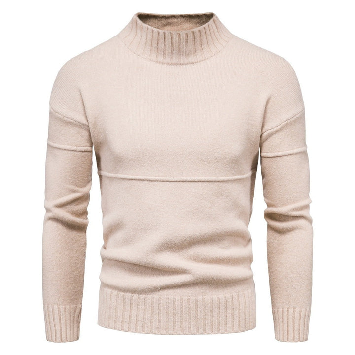 Larrin | Feinstrickpullover mit hohem Stehkragen