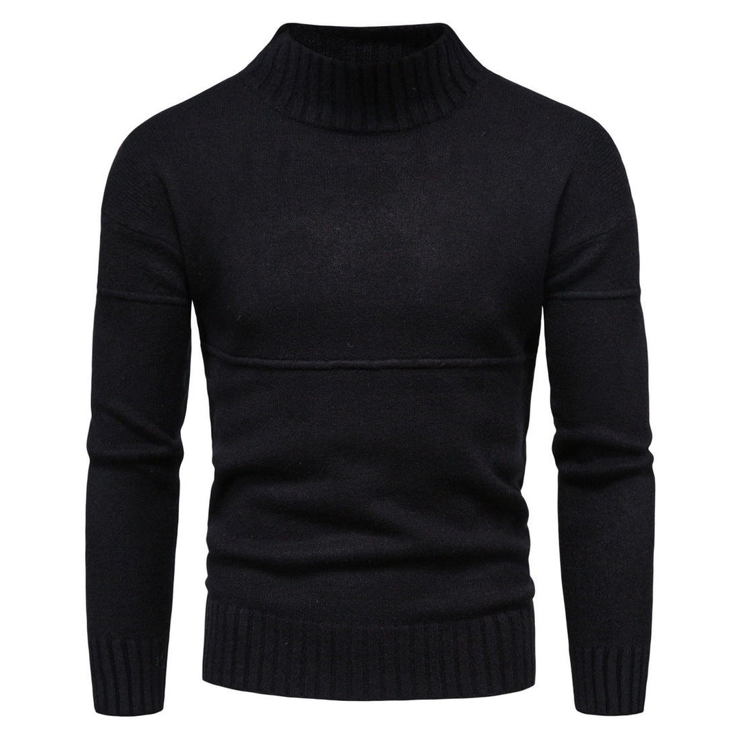 Larrin | Feinstrickpullover mit hohem Stehkragen