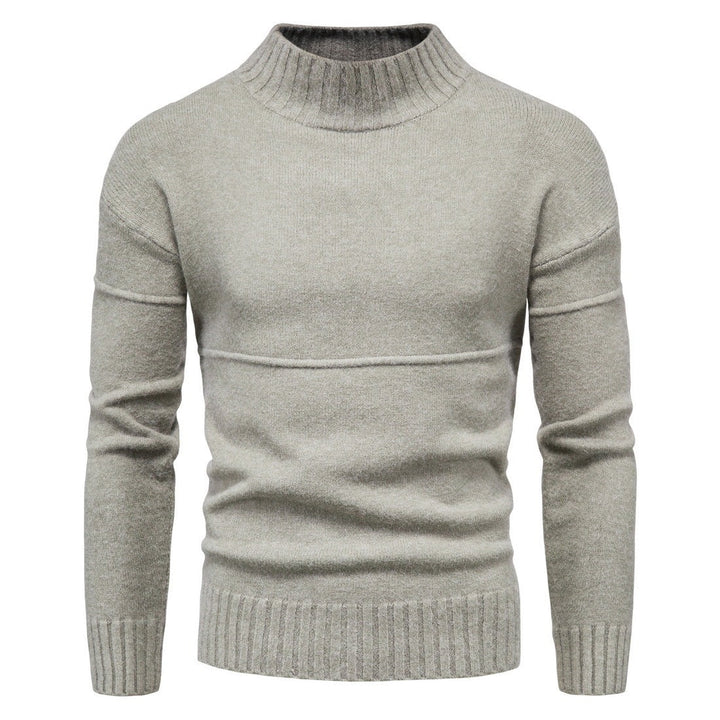 Larrin | Feinstrickpullover mit hohem Stehkragen