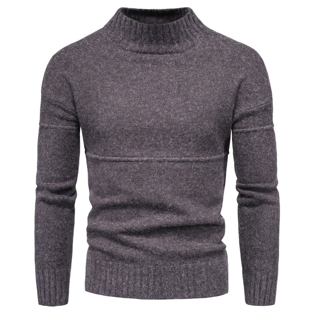Larrin | Feinstrickpullover mit hohem Stehkragen