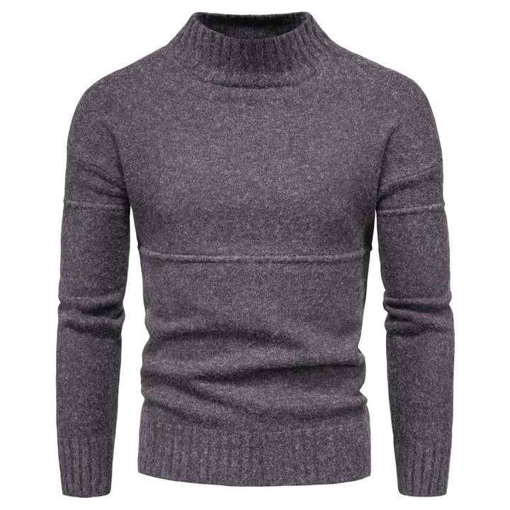 Larrin | Feinstrickpullover mit hohem Stehkragen