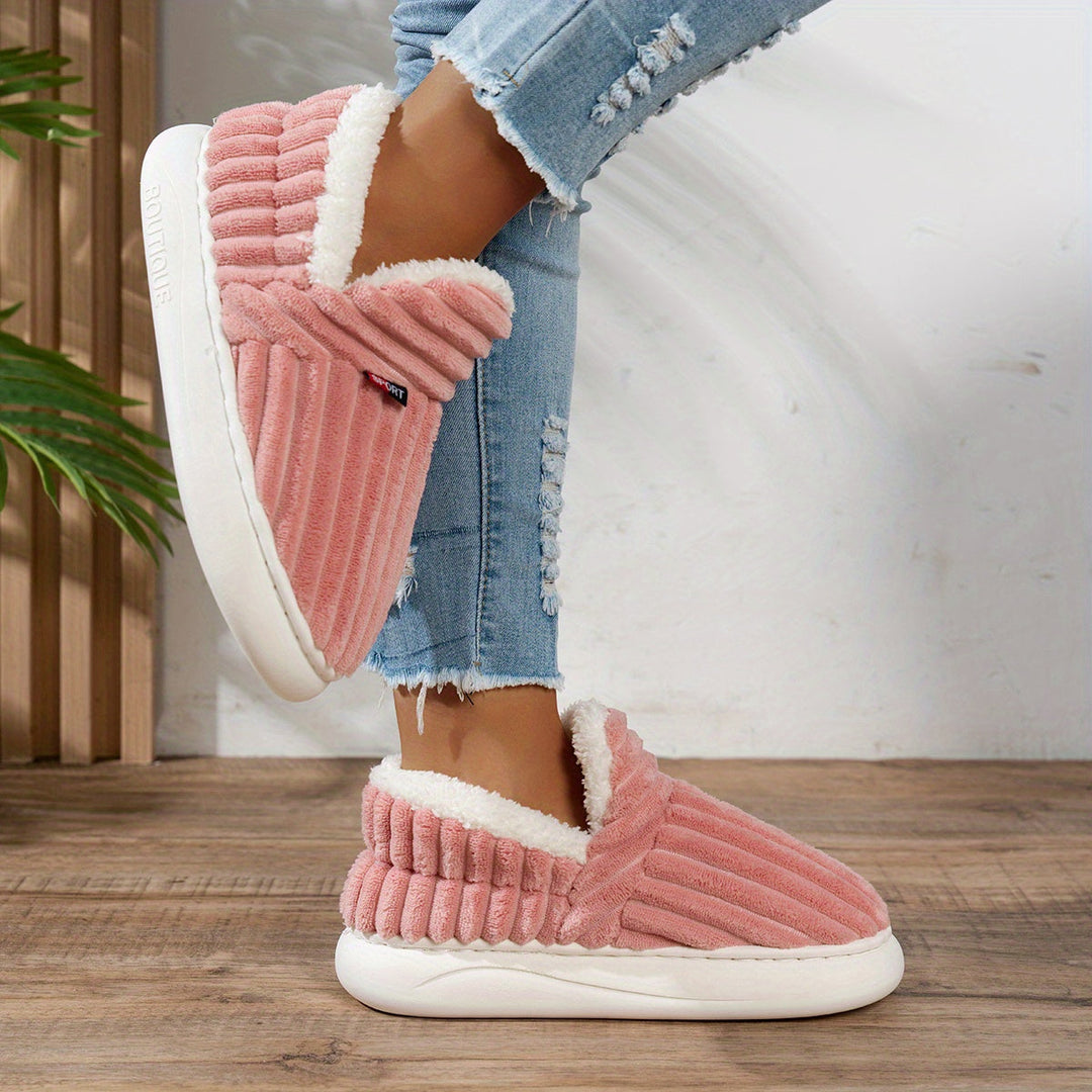 Lina | Gemütliche Plüsch-Pantoffeln für Damen