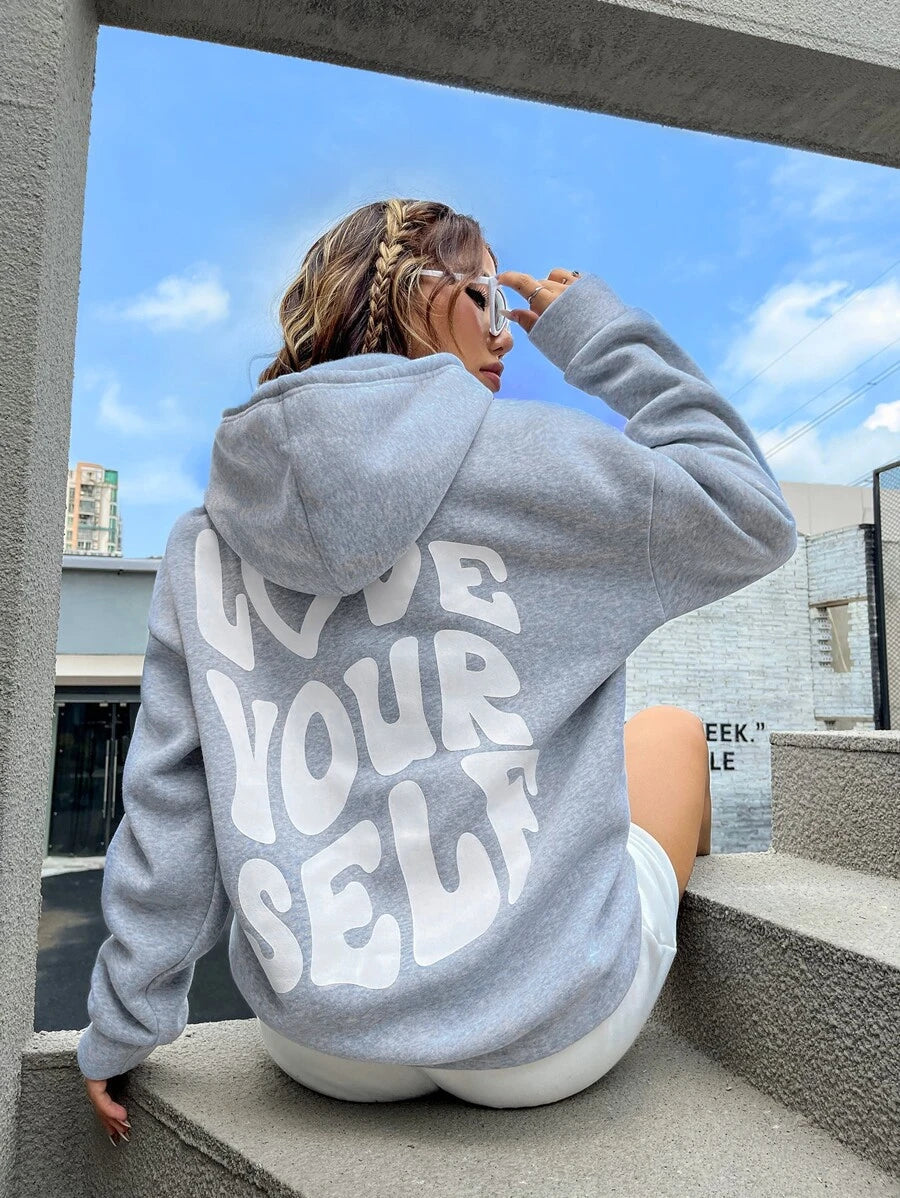 Lea | Lässiger Damen Hoodie Streetwear Winter Edition