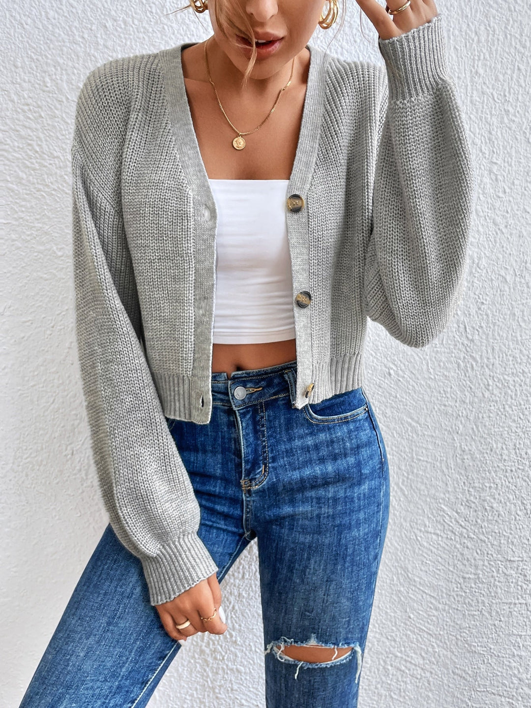 Lara | Lässige Strickjacke für Damen im Süß-Stil