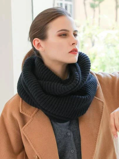 Engel | Eleganter runder Wollschal für Herbst und Winter