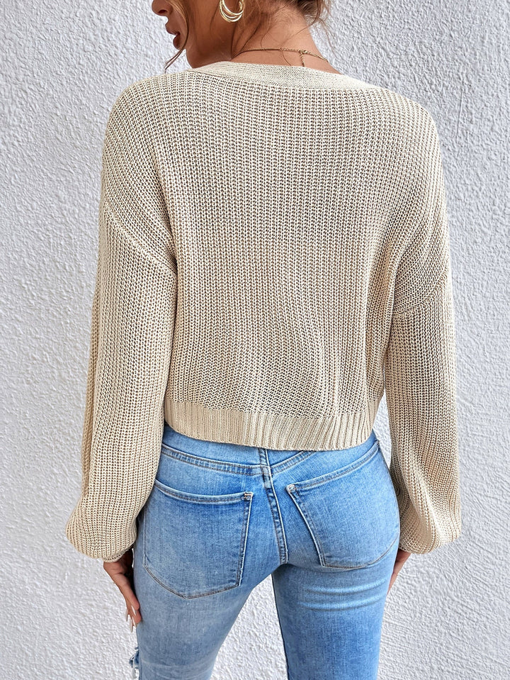 Lara | Lässige Strickjacke für Damen im Süß-Stil