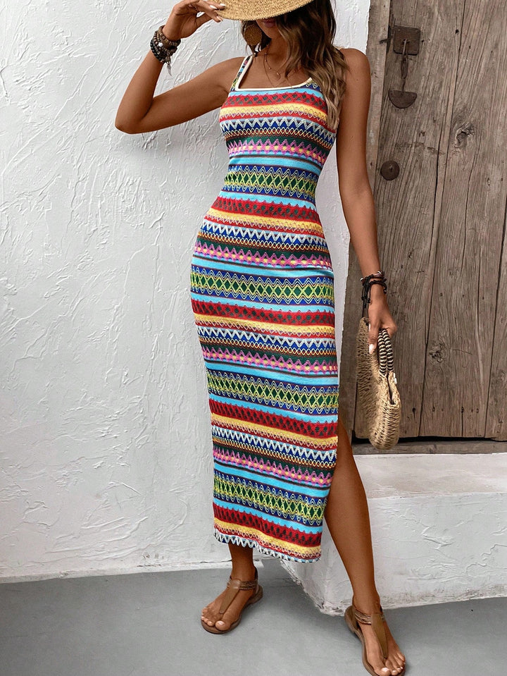 Clar | Sommer Strandkleid mit lockerer Passform