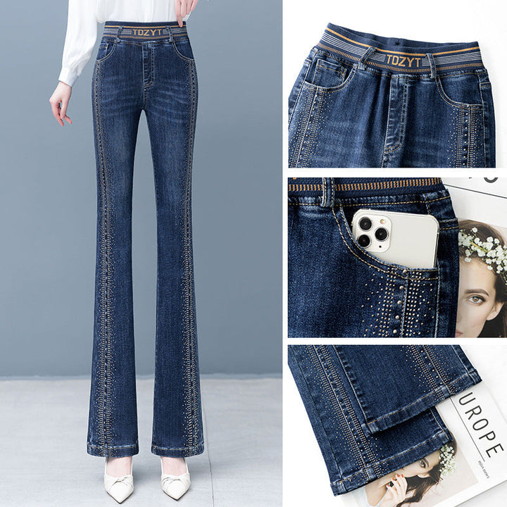 Neue Produkte | Stretch-Jeans mit hoher Taille für Damen