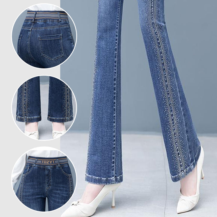 Neue Produkte | Stretch-Jeans mit hoher Taille für Damen