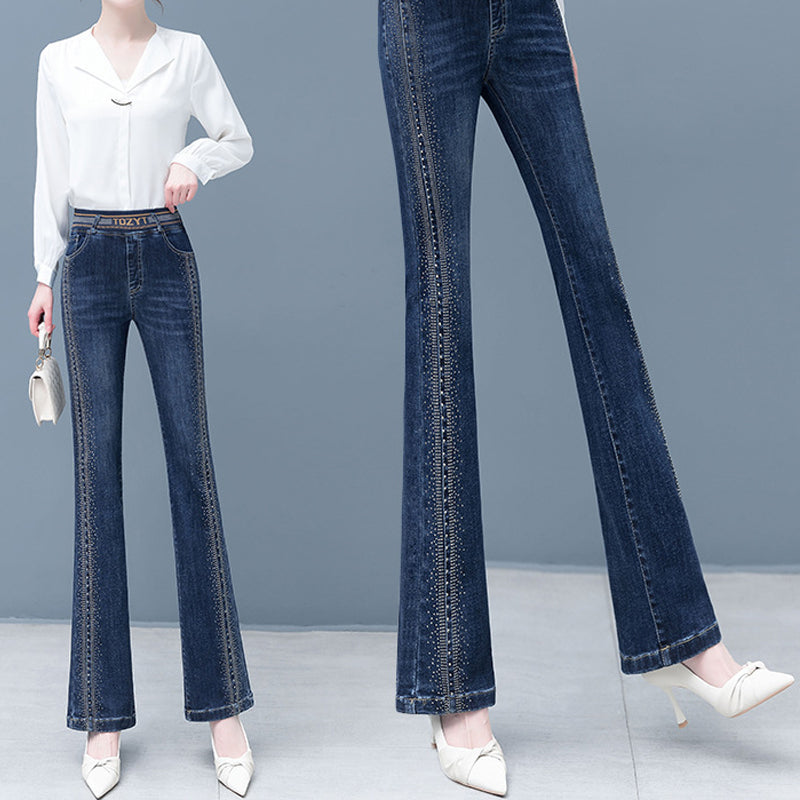 Neue Produkte | Stretch-Jeans mit hoher Taille für Damen