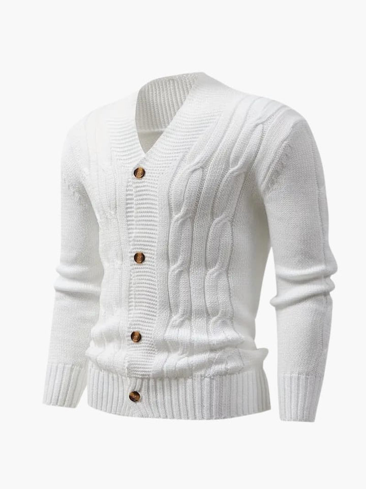Teun | Pullover aus weichem Rippenstrickgewebe