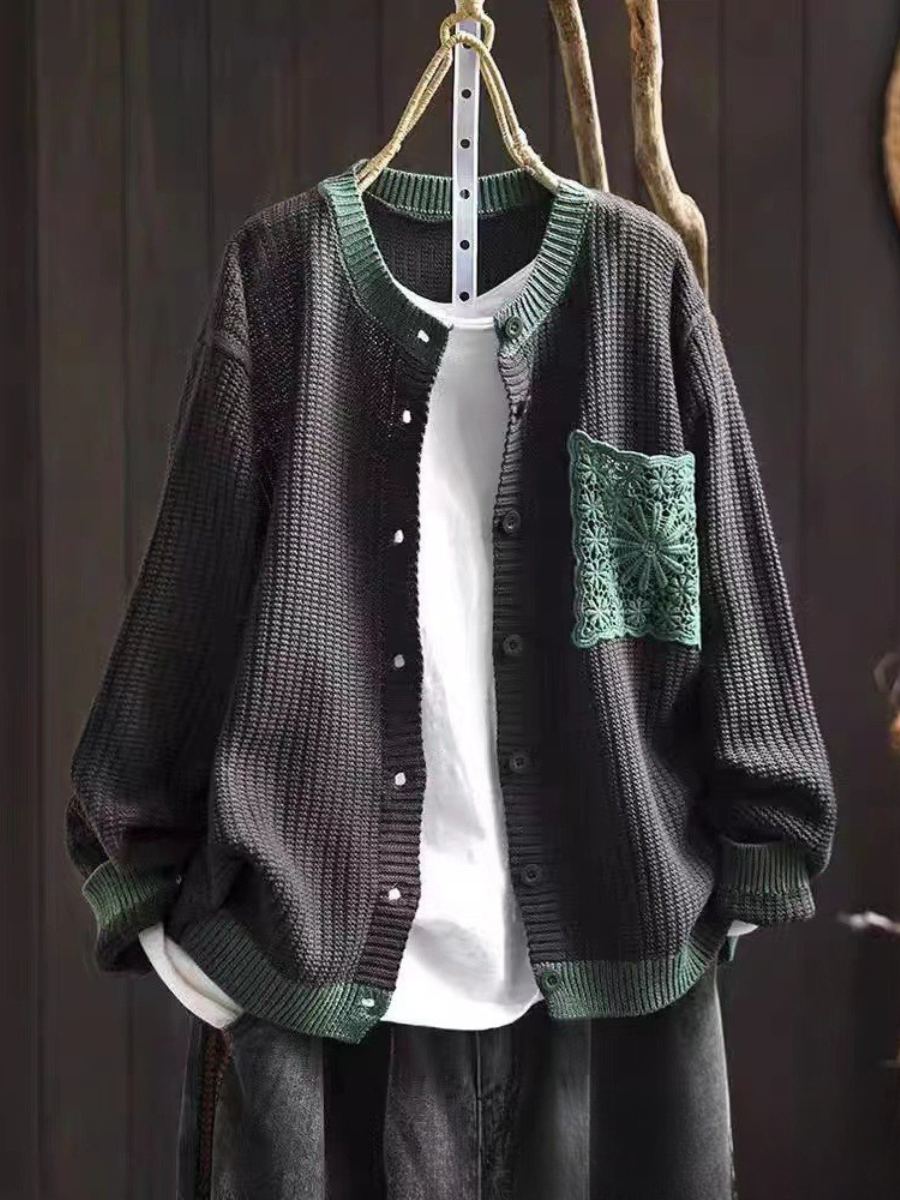 Nora | Klassischer Cardigan mit Zierknopfleiste