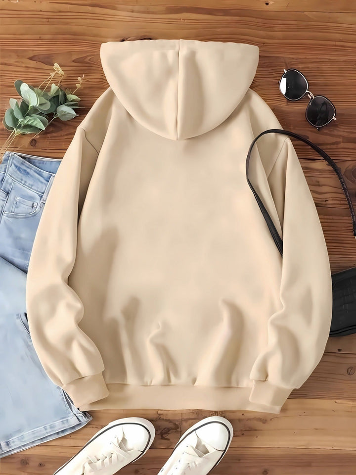Lina | Damen Hoodie mit Katzenprint & gemütlicher Kapuze