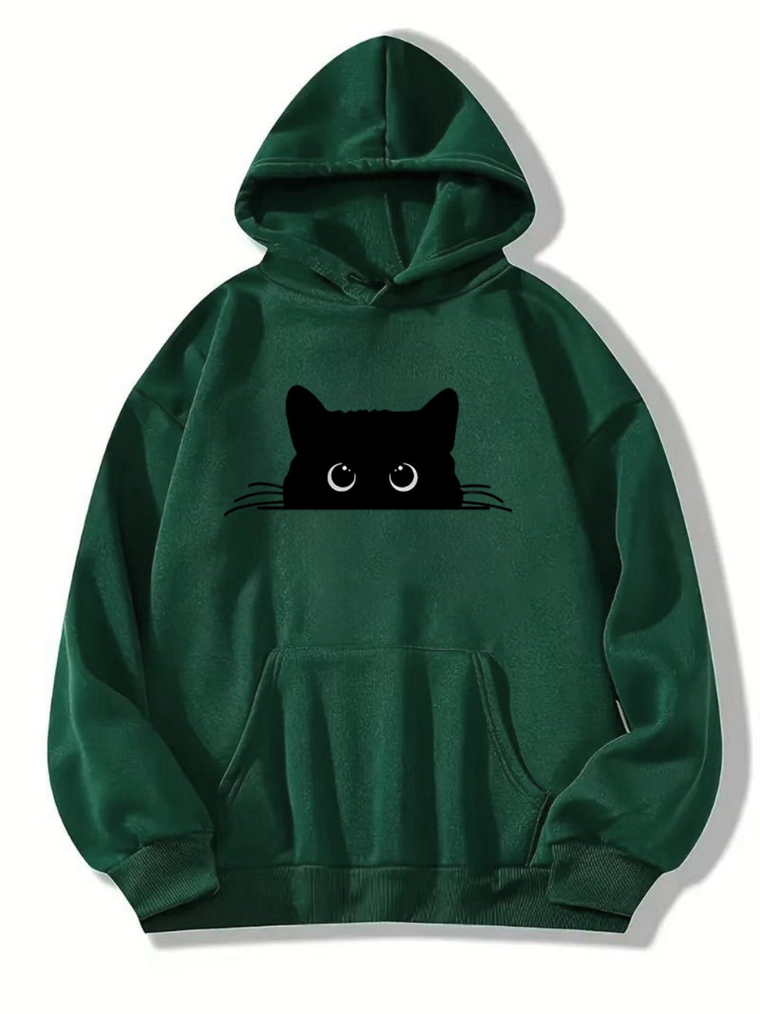 Lina | Damen Hoodie mit Katzenprint & gemütlicher Kapuze