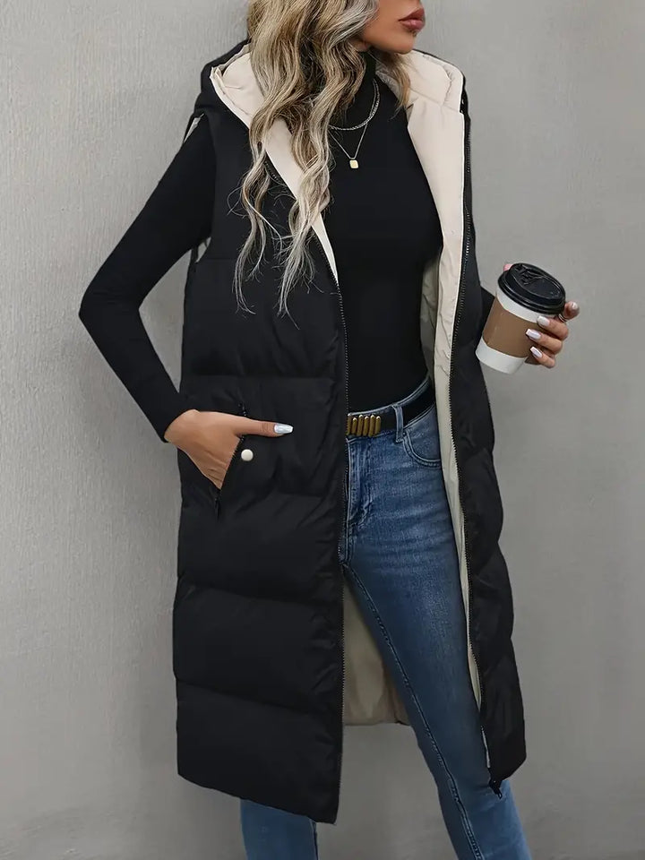 Talia | Warmer Kapuzenpulli mit Zipper und Komfort