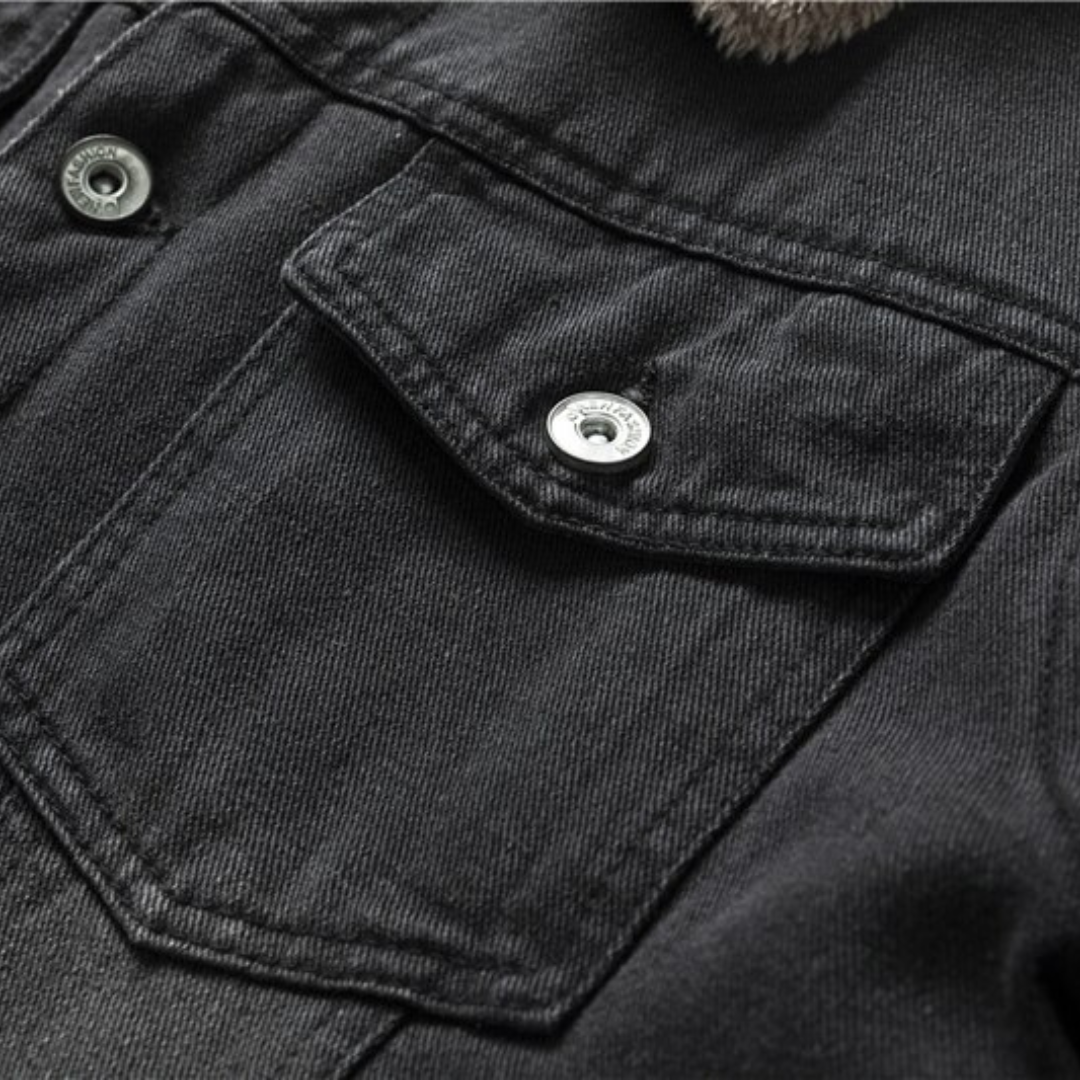 Herren | Jeansjacke mit Innenfutter