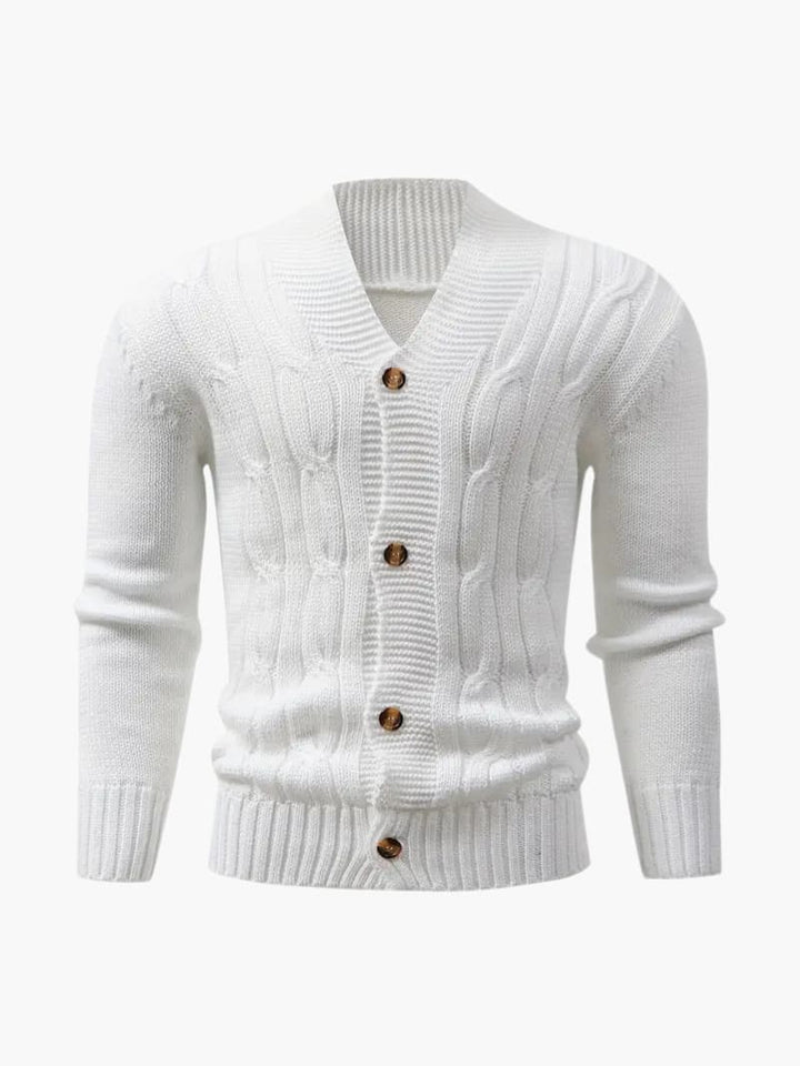 Teun | Pullover aus weichem Rippenstrickgewebe