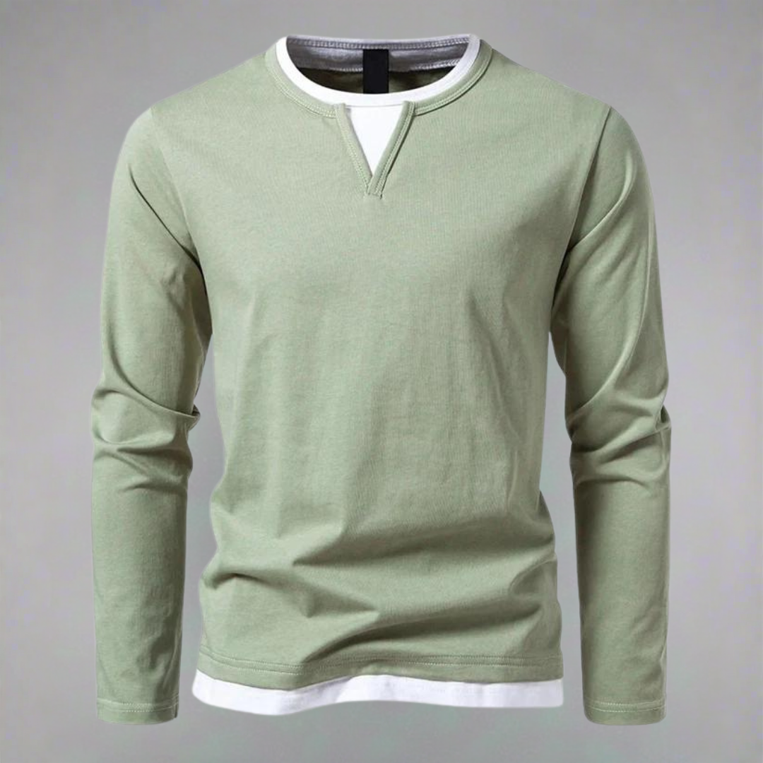 Ryan | Moderner Pullover mit V-Ausschnitt und Stil