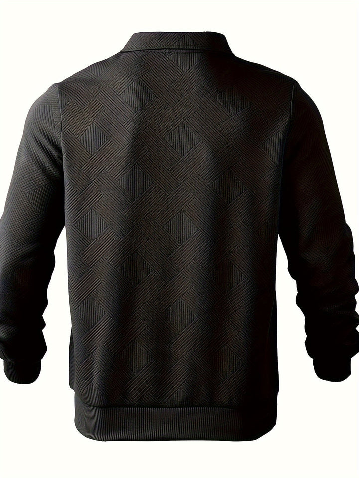 Ewald | Pullover mit viertellangem Reißverschluss