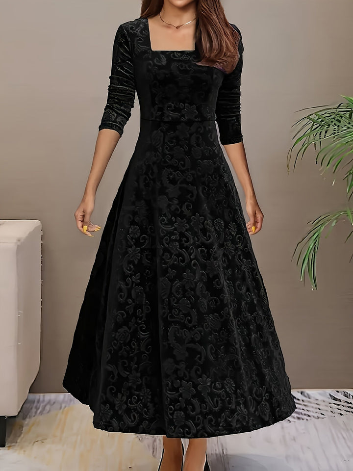 Clara | Stylisches Samtkleid für den Urlaub