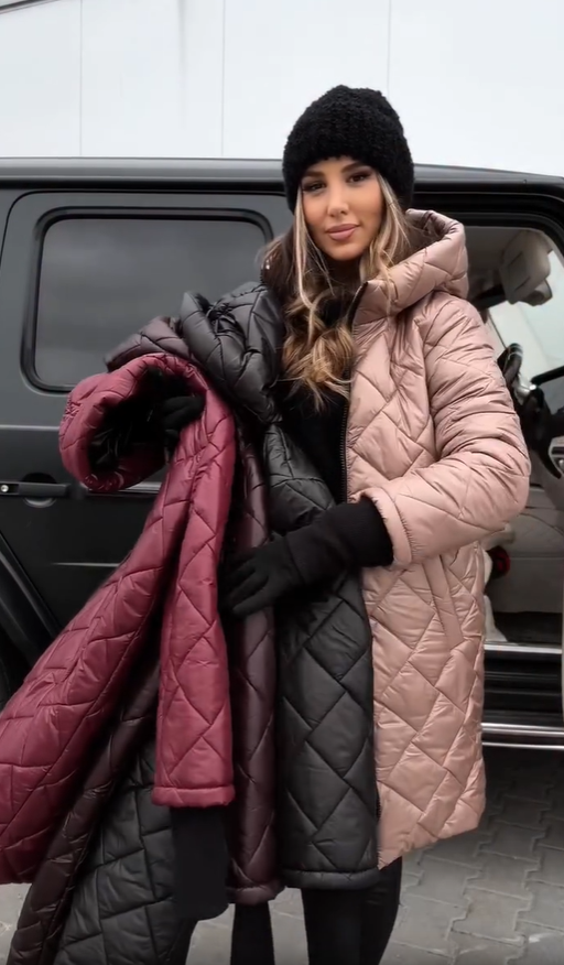 Clara | Gestepptes Damen Kapuzenjacke modern stilvoll
