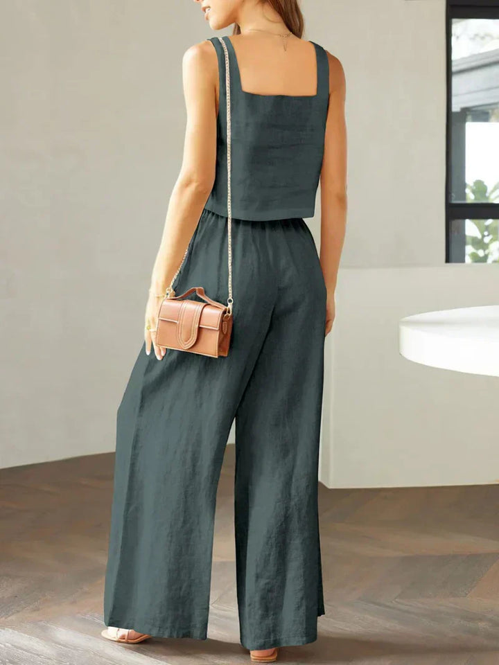 Sofia | Komfortables Damen Set aus Top und Hose