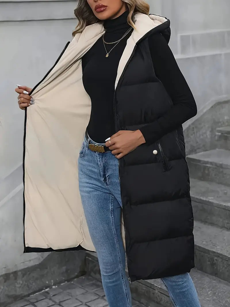 Talia | Warmer Kapuzenpulli mit Zipper und Komfort
